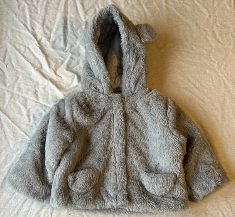 Flauschige Steppjacke