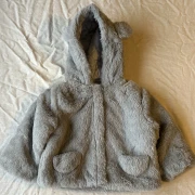 Flauschige Steppjacke