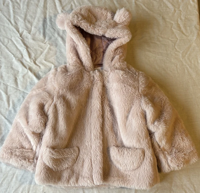 Flauschige Steppjacke