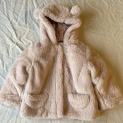 Flauschige Steppjacke