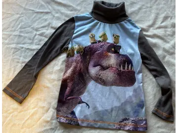 Minions Langarmshirt Dino