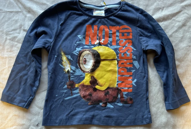 Minions Langarmshirt Not Impressed