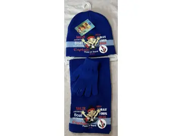 Mütze/Schaal/Handschuhe Jake Nimmerland Piraten