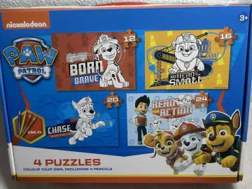 Paw Patrol 4er Puzzel