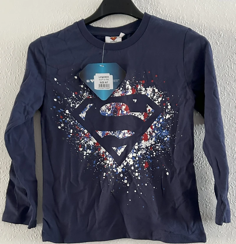 Superman Langarmshirt